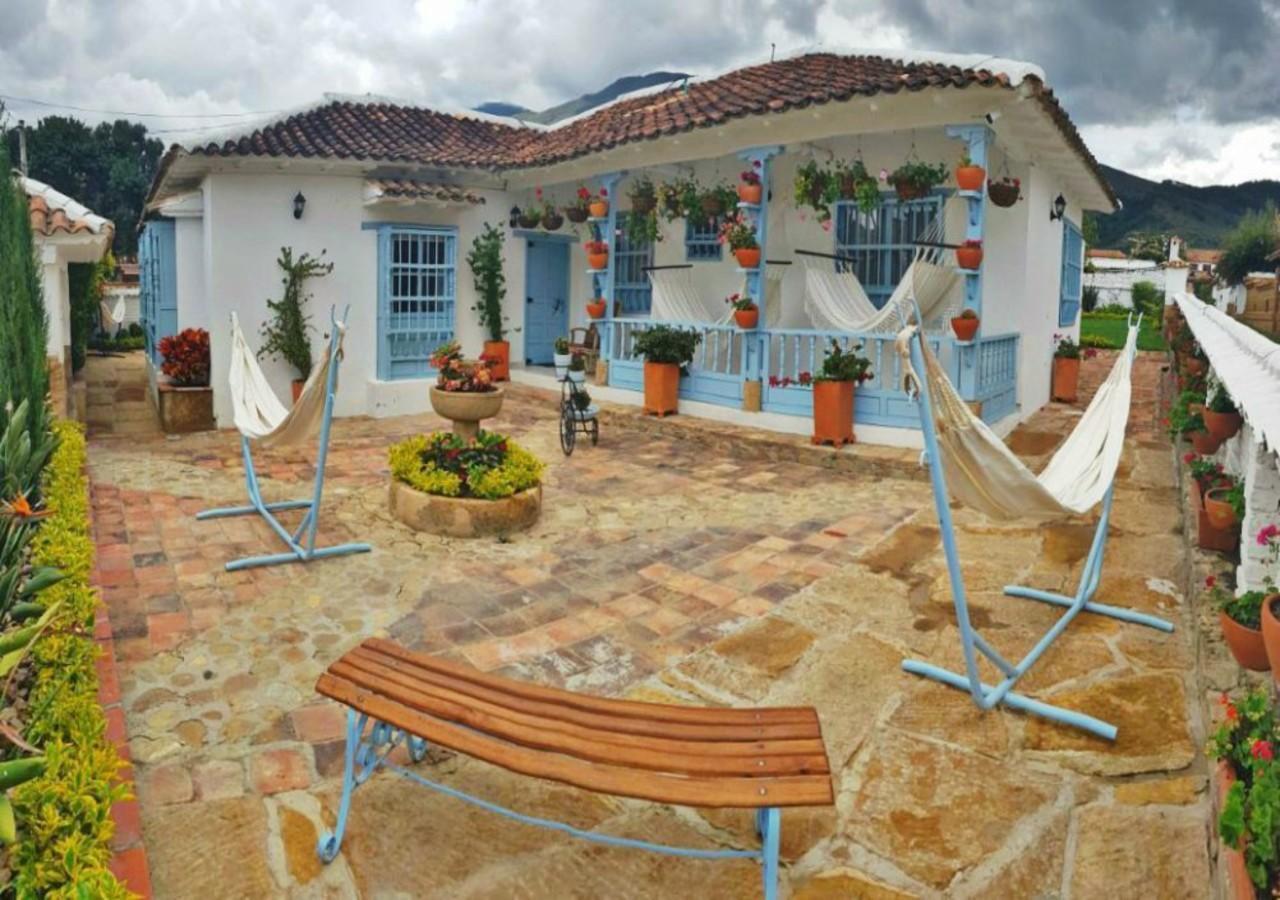 Casa Hotel Santa Helena Boutique Villa de Leyva Eksteriør billede