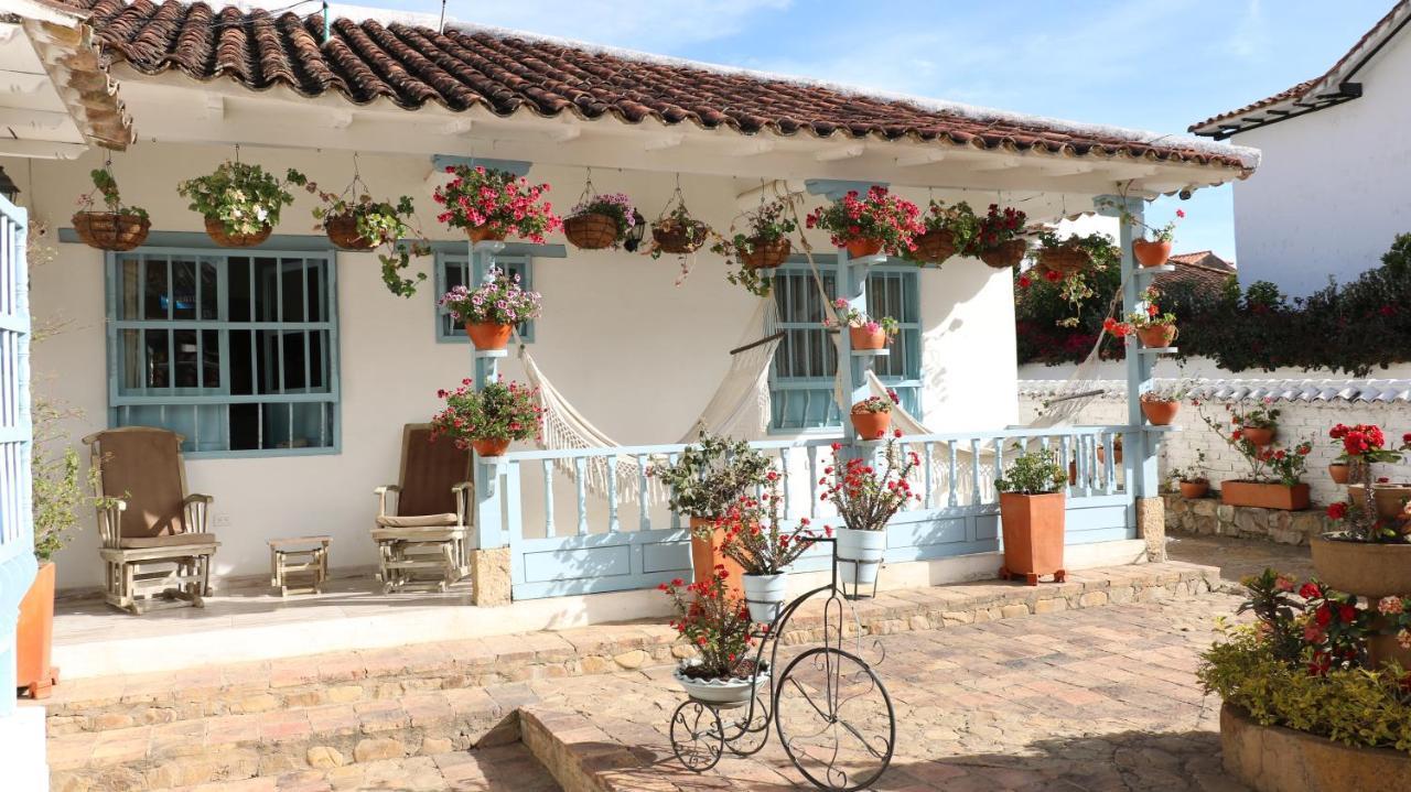 Casa Hotel Santa Helena Boutique Villa de Leyva Eksteriør billede