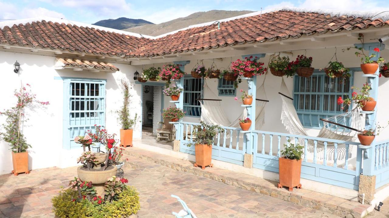 Casa Hotel Santa Helena Boutique Villa de Leyva Eksteriør billede